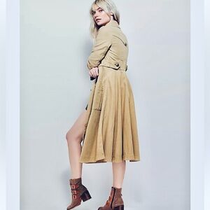 Free People Trench-Full Sweep Trench